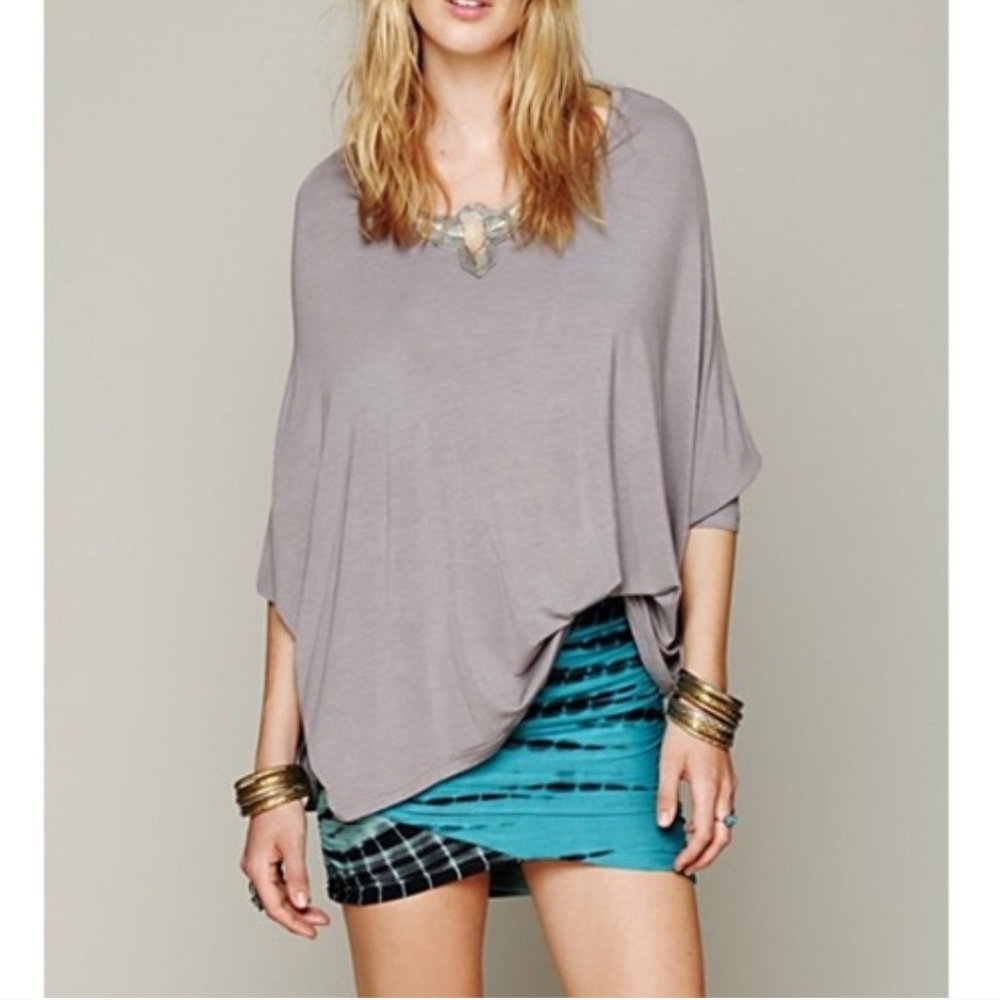 Tie Dye Ruched Skirt 🍭 Free People 💙